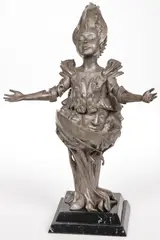 Dream of Earth from The Four Natural Elements Series by Gil Bruvel, Bronze with silver patina on marble base, sold Jun 2025