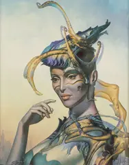 Gil Bruvel, Perfume, Giclee on canvas