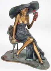 Isaac Maimon, Emma Rose, Patinated bronze
