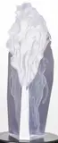 Frederick Elliot Hart, Born of Light, Acrylic sculpture, with rotating illuminated pedestal