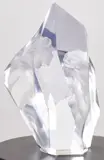 Frederick Elliot Hart, Prologue #1, Acrylic sculpture, with rotating illuminated pedestal