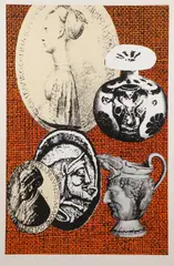 Meyer Vaisman, Untitled IV, Summer Suite, Screenprint and printed paper