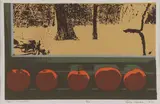 Ronald (Rohn) I. Luker, Five Tomatoes, Photo silkscreen on paper
