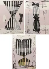 Roberto Juarez, Verano, Otono and Invierno, Color lithographs