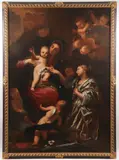 Livio Mehus, The Mystic Marriage of St. Catherine, Oil on canvas
