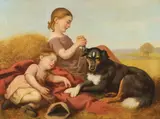 William Gillard, Taking a Rest, Oil on canvas