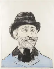 Verdi by Mauricio Lasansky, Color Intaglio etching, drypoint, sold Nov 2024