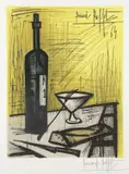 Bernard Buffett, Le Pain et Le Vin, Color lithograph