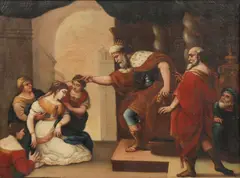 Luca Giordano, Esther Before Ahasuerus, Oil on canvas