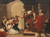 Luca Giordano, Esther Before Ahasuerus, Oil on canvas