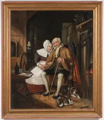 William Kidd, John Anderson, My Jo!, Oil on canvas laid on board