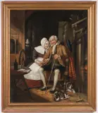 William Kidd, John Anderson, My Jo!, Oil on canvas laid on board