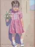 Carlos Hall, Rosa, Oil on canvas