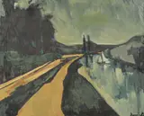 Paysage de Provence by Maurice de Vlaminck, Oil on canvas, sold Jul 2024