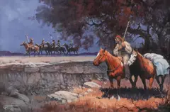 Jack Jordan, Right of Passage, Oil on canvas