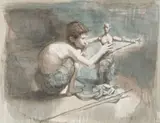 Conger Metcalf, Young Sculptor