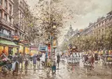 Antoine Blanchard, Boulevard des Italiens