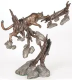 Evening Ascent by Mark Hopkins, Bronze with brown and silver patina, sold Nov 2023