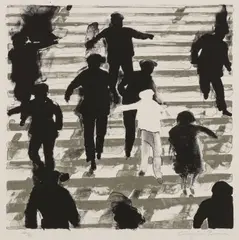 Christopher Brown, Odessa Steps, Lithograph