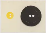 Donald Sultan, Two Buttons, Lithograph