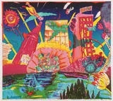 Margo Humphrey, Hometown blues, Lithograph on Arches