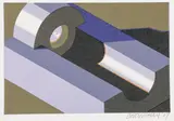 Robin Cottingham, Component XVII, Color etching published by Tandem Press, from an edition of 100