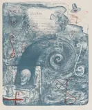 William T. Wiley, Pilgrim, Lithograph