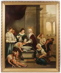 Bartolomé Esteban Murillo, Saint Elizabeth of Hungary Curing the Sick, Oil on canvas