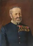 Andreas Strickner, Portrait of Ku.K. Major Maximilian Pühringer, Oil on canvas