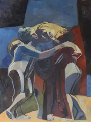 Gary Kelly, The Three Graces, Oil on canvas