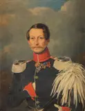 Constantin Johann F. Cretius, Bust Portrait of Major Wilhelm Carl August Timm with Medals -, Oil on canvas
