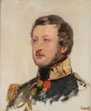 Joseph-Désiré Court, Portrait of a French Officer -, Oil on canvas