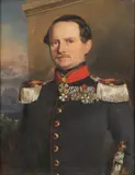 Richard Lauchert, Portrait of Karl Friedrich Ferdinand von Kusserow -, Oil on canvas
