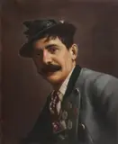 Frank (?), Portrait of a Jagermeister with Medals ‐, Oil on canvas