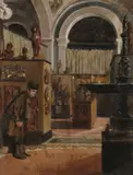 Austrian School, An Interior Sculpture Gallery ‐