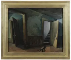 Marvin Cone, Night Prowler ‐, Oil on canvas