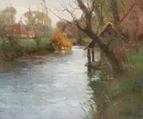 George Ames Aldrich, Riverscape ‐