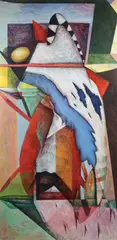 Susana V. Jacobson, Perversity Lingers Lover-Wise ‐, Oil on canvas