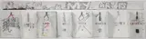 Rob Baer, Critical Distance, Found Objects, steel, mixed media sculpture in two parts