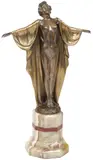 Johann Phillip Fedinand Priess, Spring Awakening -, Bronze with gilt patina