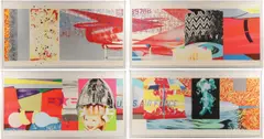 James Rosenquist, F-111 - A Complete Set of Four: North, South, East & West -, Lithograph