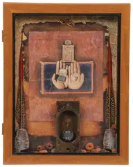 Betye Saar, Unearthing the Future -, Mixed media assemblage box
