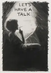 Adrian Piper, Let's Talk -, Serigraph