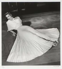 Katherine Hepburn - by Alfred Eisenstaedt, Gelatin Silver print, printed by Igor Bakht in 1979, sold Dec 2022