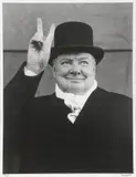 Alfred Eisenstaedt, Winston Churchill, Liverpool -
