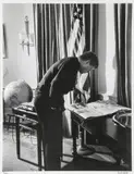 Alfred Eisenstaedt, John F. Kennedy in the Oval Office -