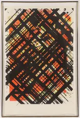 Untitled - by Ed Moses, Lithograph, sold Dec 2022