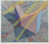 Ron Davis, Up Right V Angle -, Silkscreen