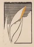 Donald Sultan, Yellow Iris -