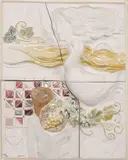 Sunol Munoz Ramos Alvar, The Four Seasons – Autumn -, Glazed ceramic relief sculpture